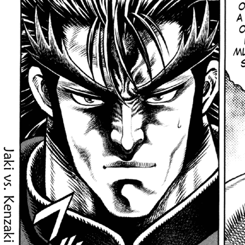 Otokojuku Gaiden - Daigouin Jaki Chapter 12: Jaki vs. Kenzaki cover