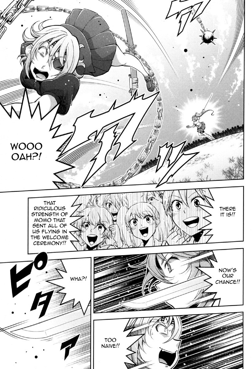 Otokojuku Side Story: Crimson!! Women's Private School Chapter 12 page 10 - Chapter 12: Decisive Battle!! Great Student Alliance Specialty: Lacrosse