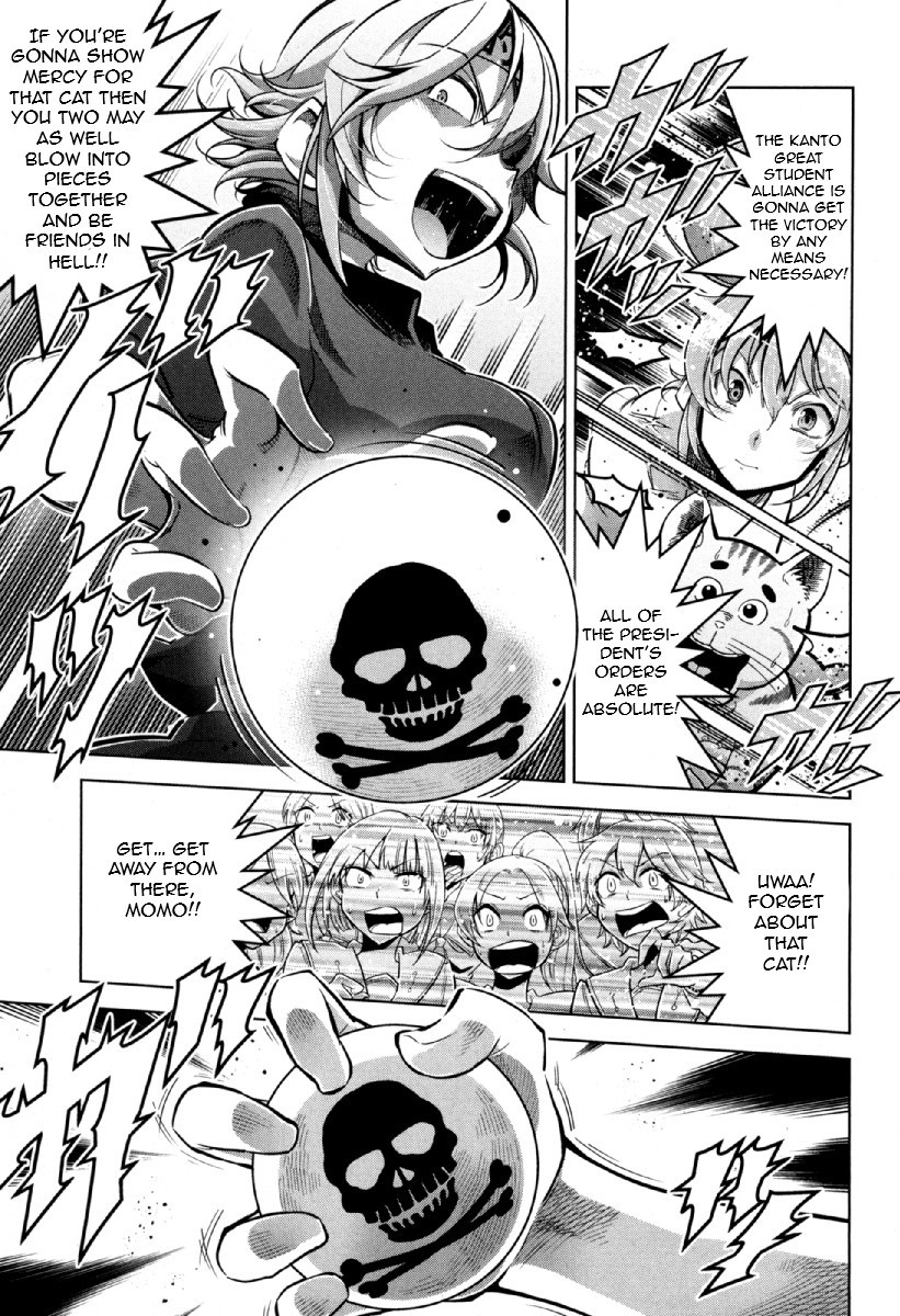 Otokojuku Side Story: Crimson!! Women's Private School Chapter 12 page 12 - Chapter 12: Decisive Battle!! Great Student Alliance Specialty: Lacrosse