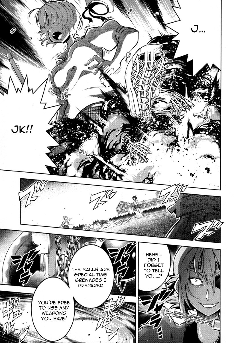 Otokojuku Side Story: Crimson!! Women's Private School Chapter 12 page 2 - Chapter 12: Decisive Battle!! Great Student Alliance Specialty: Lacrosse
