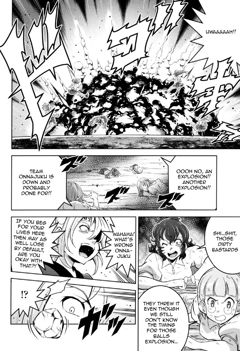 Otokojuku Side Story: Crimson!! Women's Private School Chapter 12 page 7 - Chapter 12: Decisive Battle!! Great Student Alliance Specialty: Lacrosse