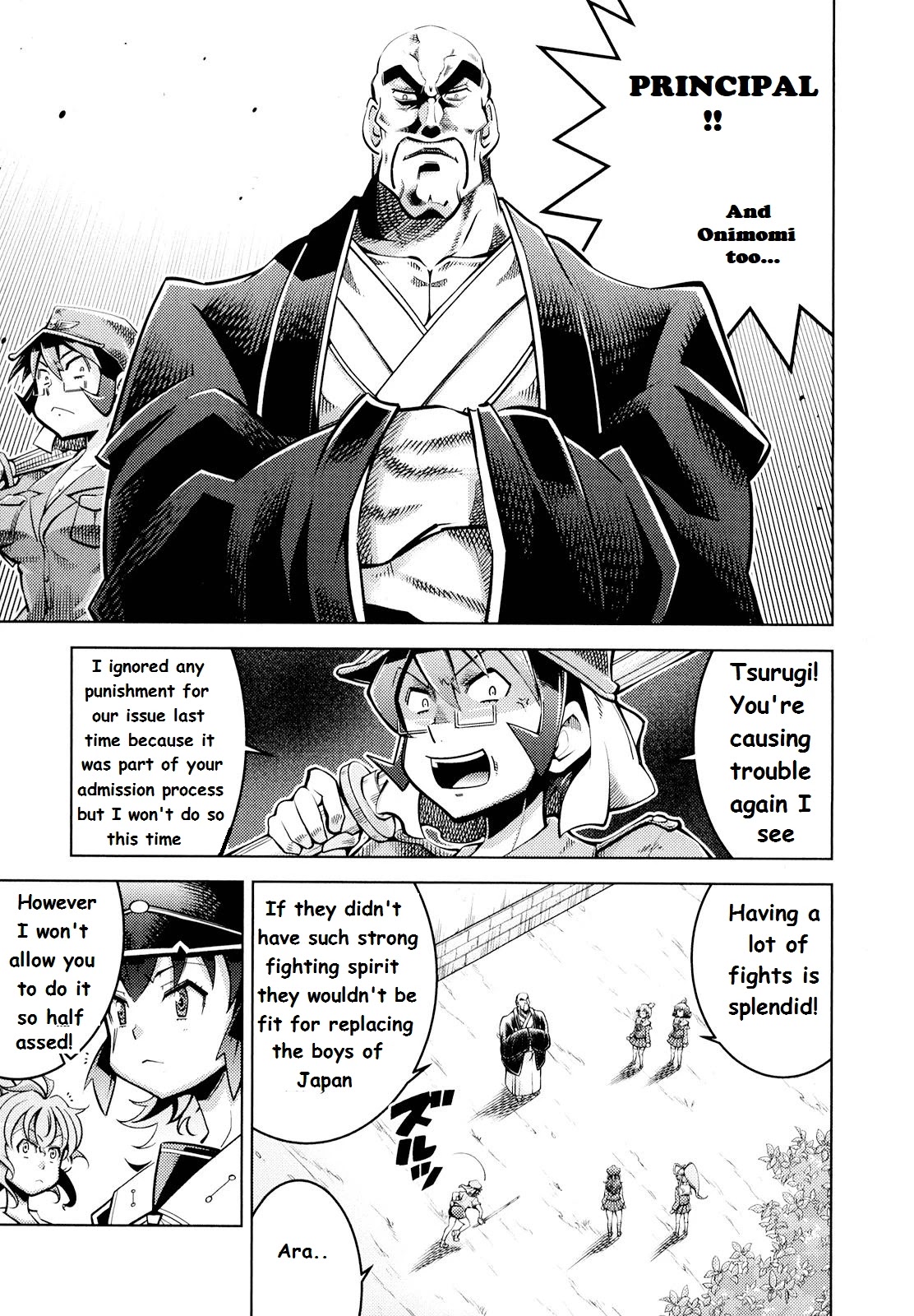Otokojuku Side Story: Crimson!! Women's Private School Chapter 2 page 11 - Chapter 2: Who will be the head of the first years?!