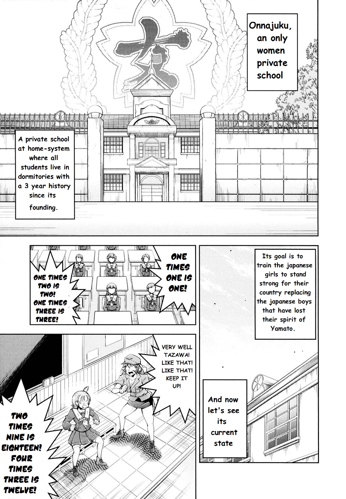 Otokojuku Side Story: Crimson!! Women's Private School Chapter 2 page 3 - Chapter 2: Who will be the head of the first years?!