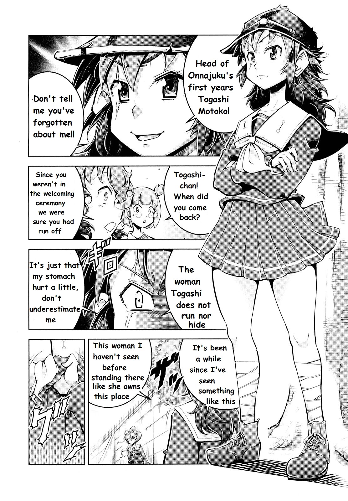 Otokojuku Side Story: Crimson!! Women's Private School Chapter 2 page 8 - Chapter 2: Who will be the head of the first years?!