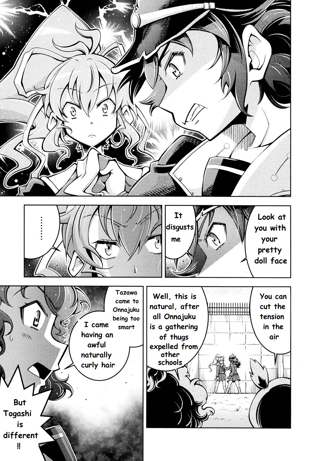 Otokojuku Side Story: Crimson!! Women's Private School Chapter 2 page 9 - Chapter 2: Who will be the head of the first years?!