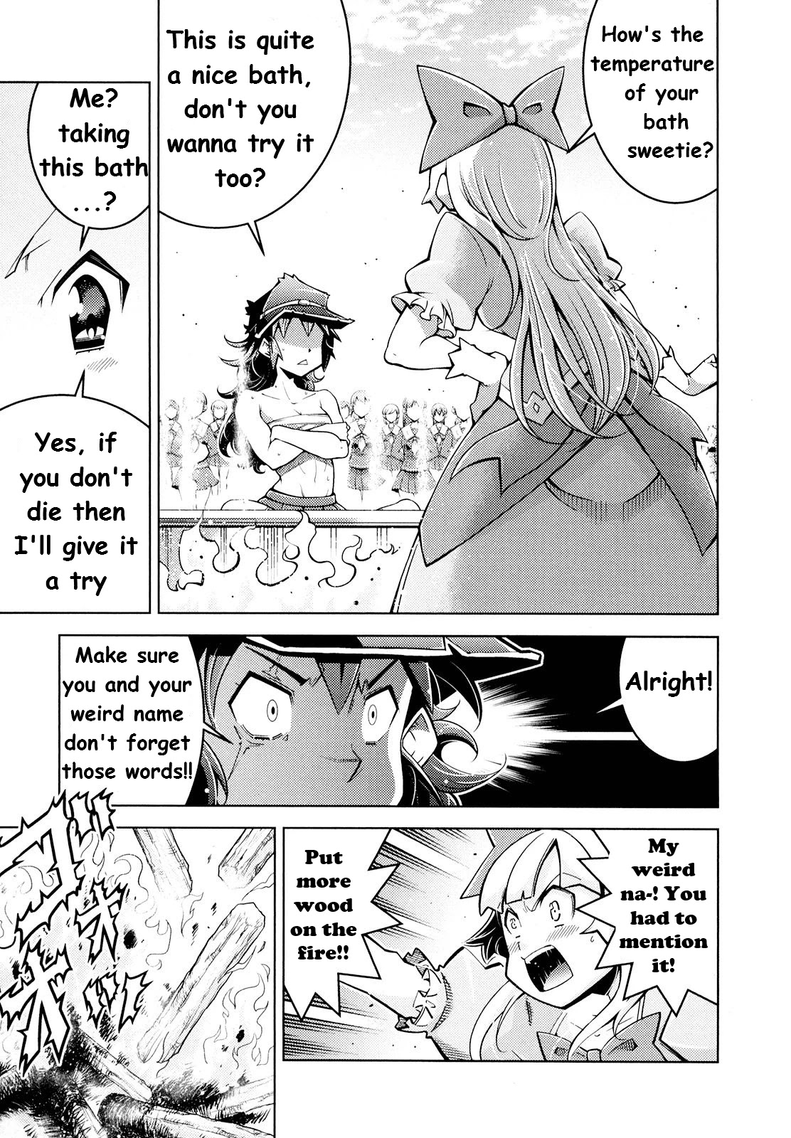Otokojuku Side Story: Crimson!! Women's Private School Chapter 3 page 18 - Chapter 3: Onnajuku's speciality: The Oil Bath!