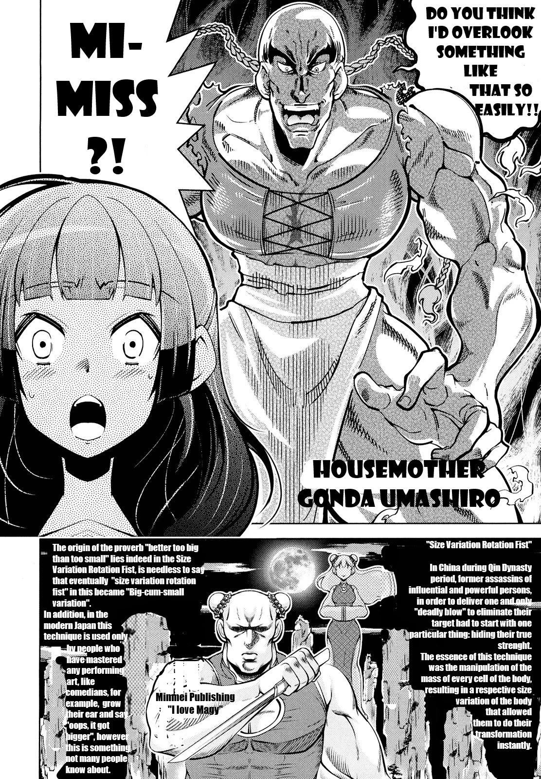Otokojuku Side Story: Crimson!! Women's Private School Chapter 4 page 14 - Chapter 4: Fierce fight!! Steel Plate Abusive Vale Tudo!!