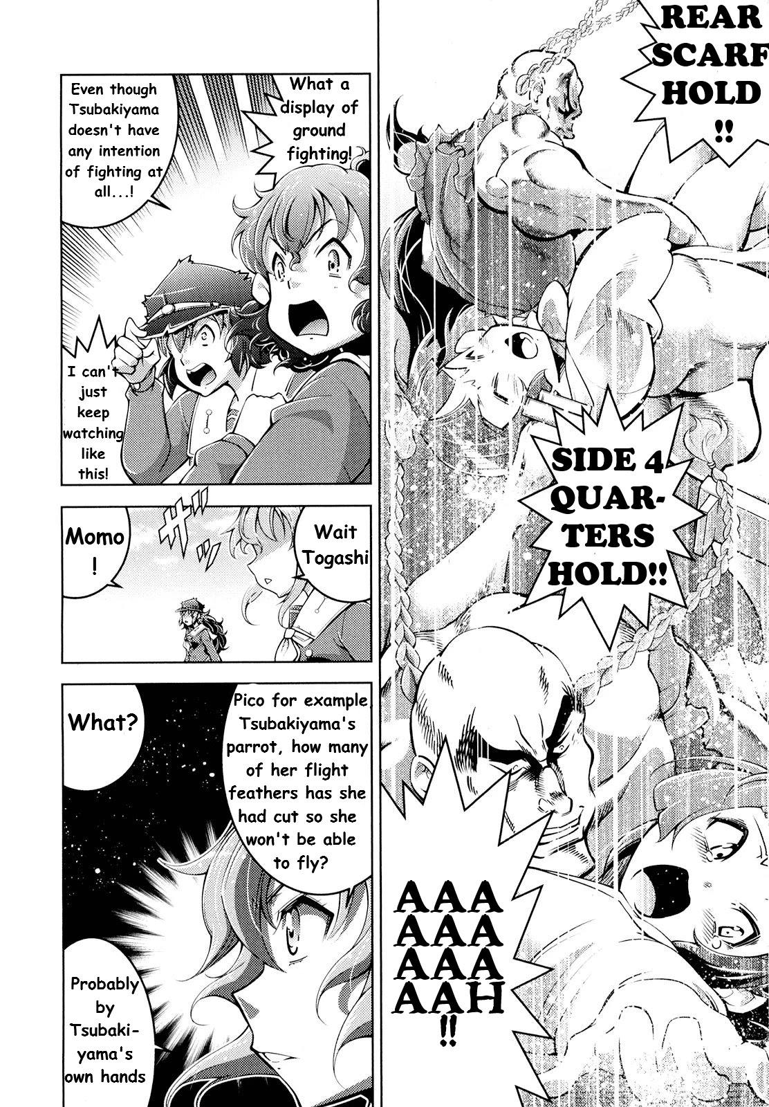 Otokojuku Side Story: Crimson!! Women's Private School Chapter 4 page 18 - Chapter 4: Fierce fight!! Steel Plate Abusive Vale Tudo!!