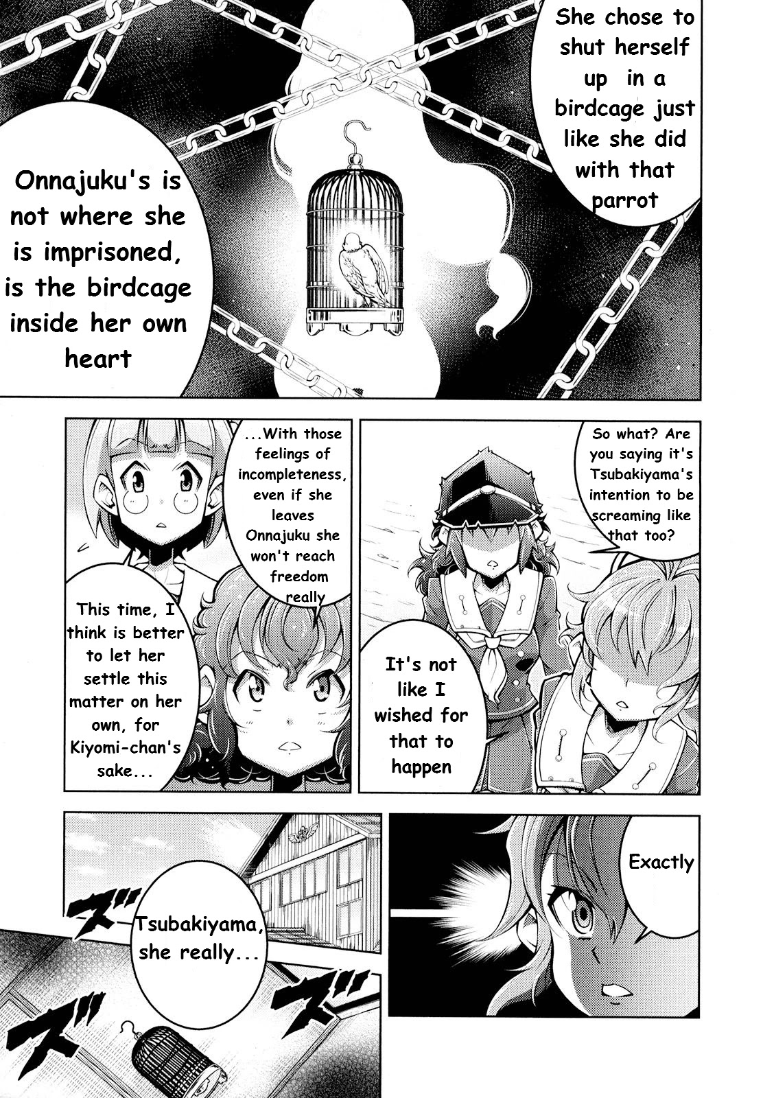 Otokojuku Side Story: Crimson!! Women's Private School Chapter 4 page 19 - Chapter 4: Fierce fight!! Steel Plate Abusive Vale Tudo!!