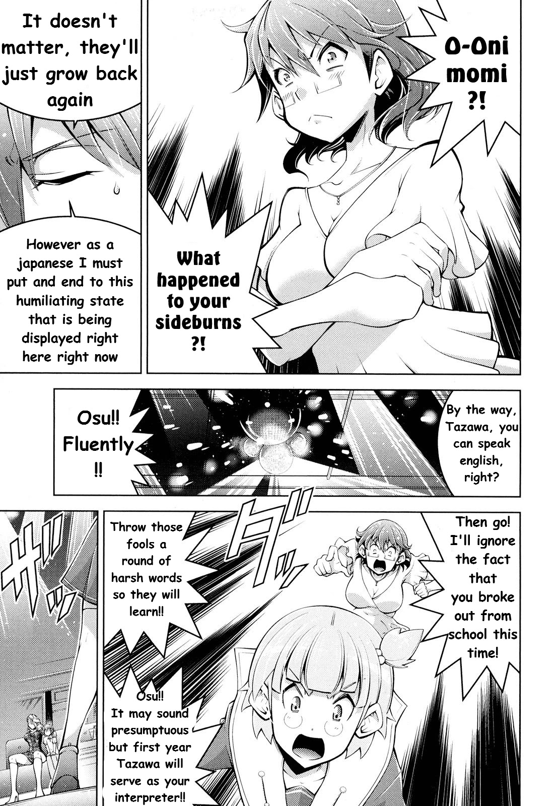 Otokojuku Side Story: Crimson!! Women's Private School Chapter 5 page 10 - Chapter 5: Go! Advance to Roppongi!!