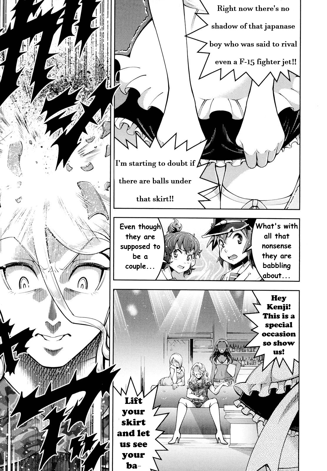 Otokojuku Side Story: Crimson!! Women's Private School Chapter 5 page 14 - Chapter 5: Go! Advance to Roppongi!!