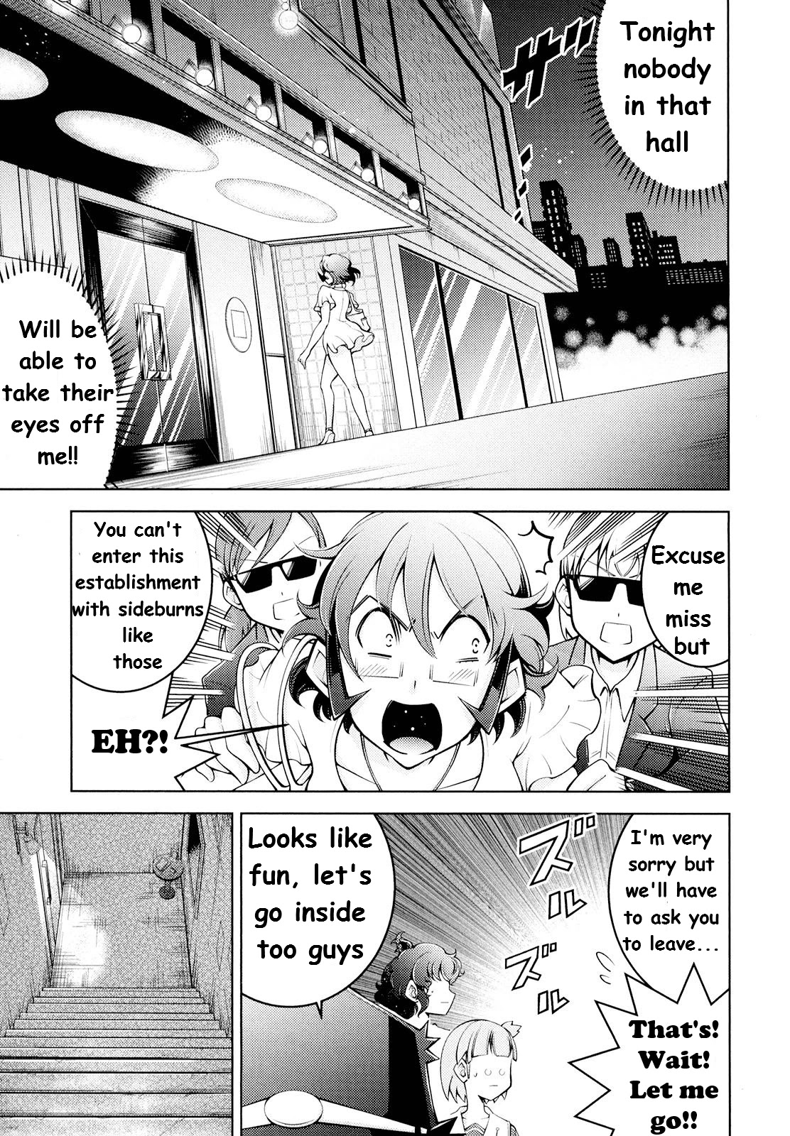 Otokojuku Side Story: Crimson!! Women's Private School Chapter 5 page 6 - Chapter 5: Go! Advance to Roppongi!!