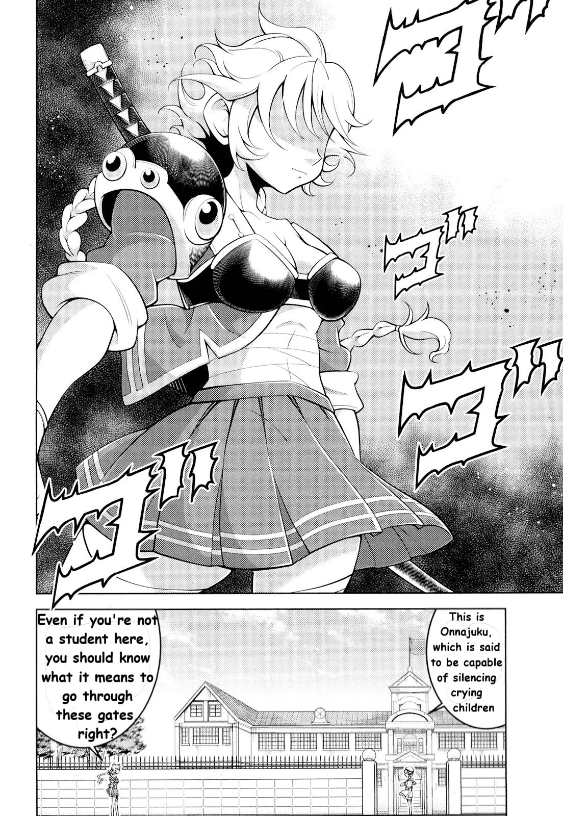 Otokojuku Side Story: Crimson!! Women's Private School Chapter 6 page 9 - Chapter 6: The woman called JK!!