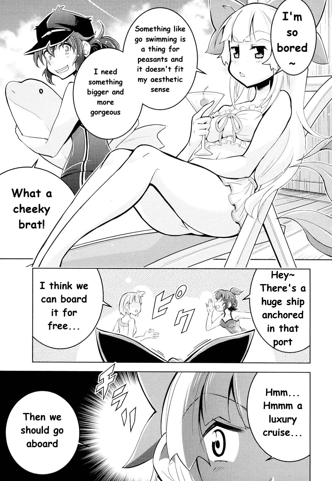 Otokojuku Side Story: Crimson!! Women's Private School Chapter 8 page 10 - Chapter 8: Adventure!! Demon's Corpse Island Part 1