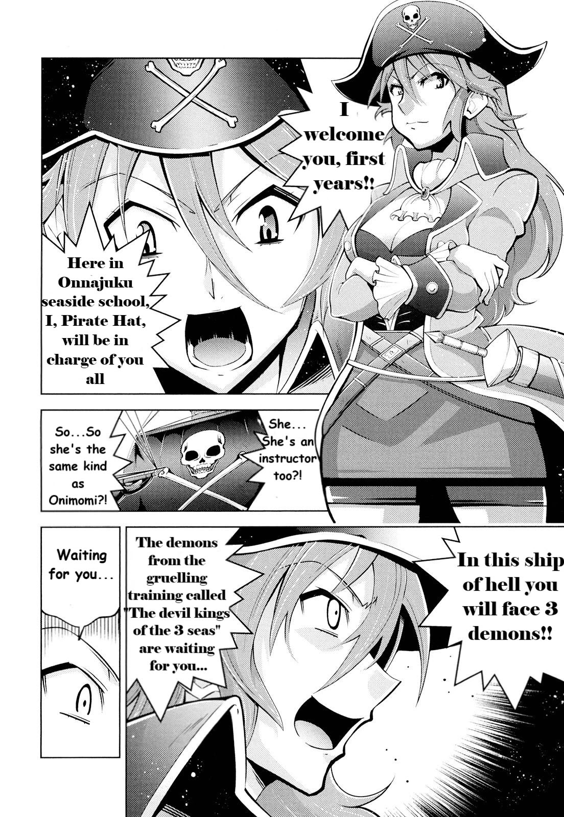Otokojuku Side Story: Crimson!! Women's Private School Chapter 8 page 12 - Chapter 8: Adventure!! Demon's Corpse Island Part 1
