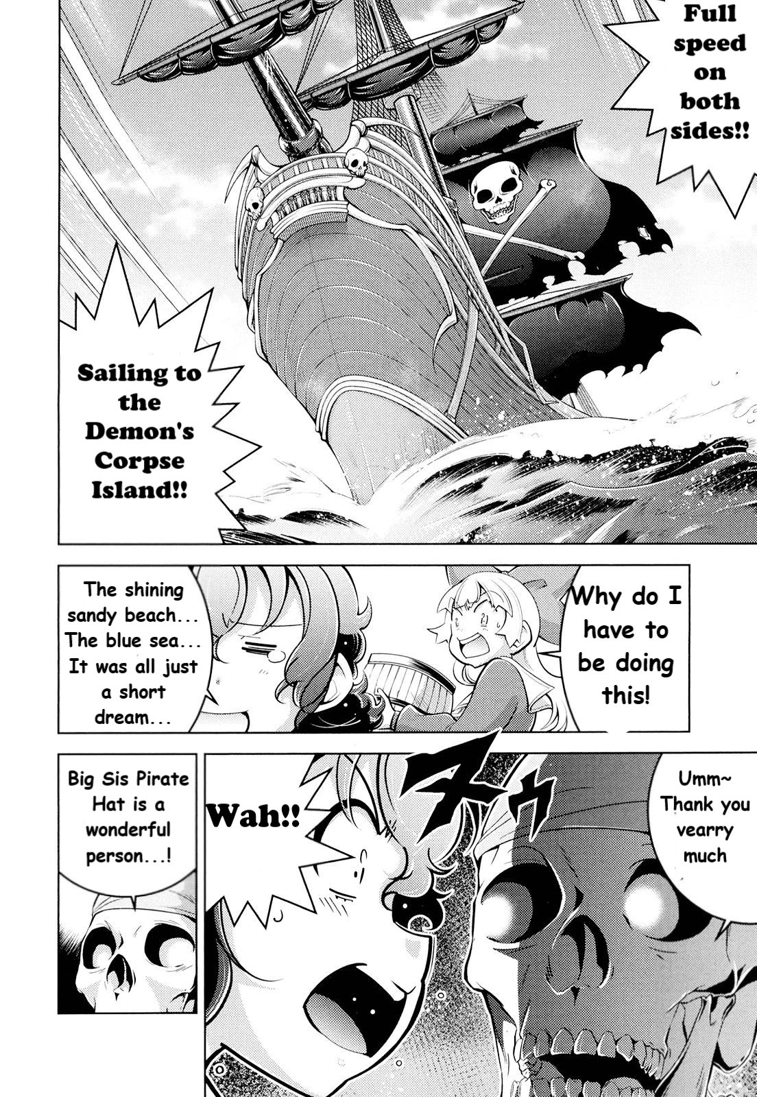 Otokojuku Side Story: Crimson!! Women's Private School Chapter 8 page 18 - Chapter 8: Adventure!! Demon's Corpse Island Part 1