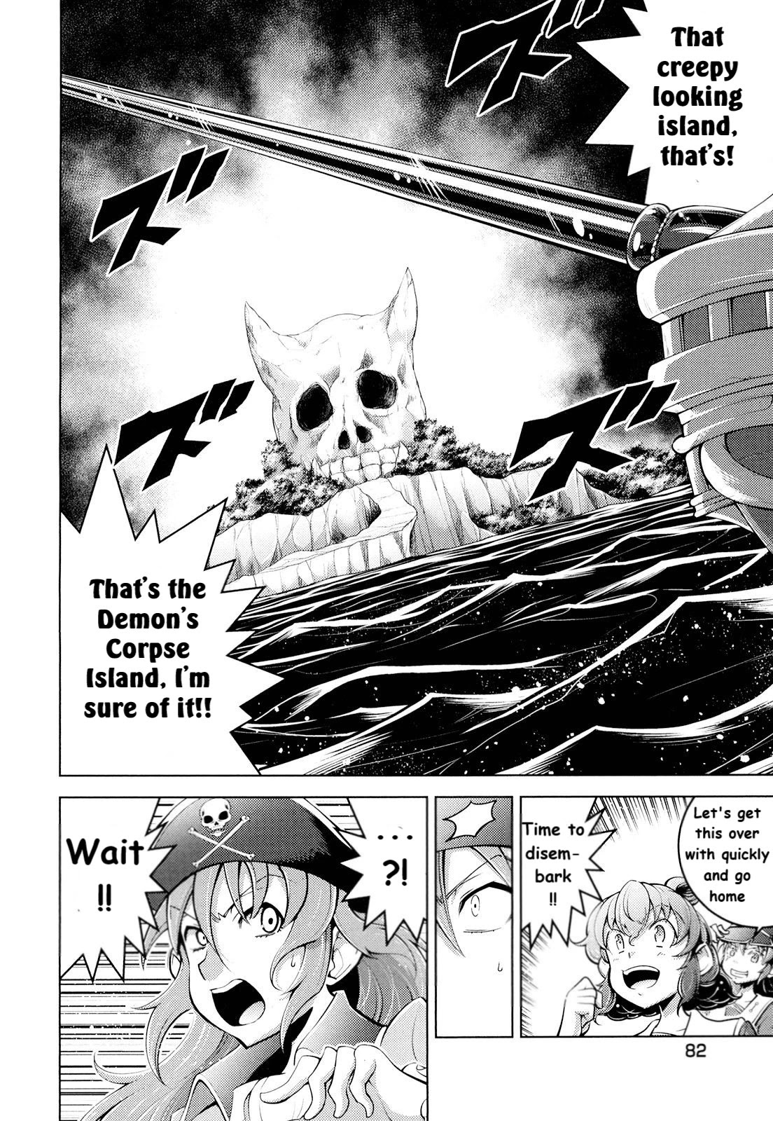 Otokojuku Side Story: Crimson!! Women's Private School Chapter 8 page 20 - Chapter 8: Adventure!! Demon's Corpse Island Part 1
