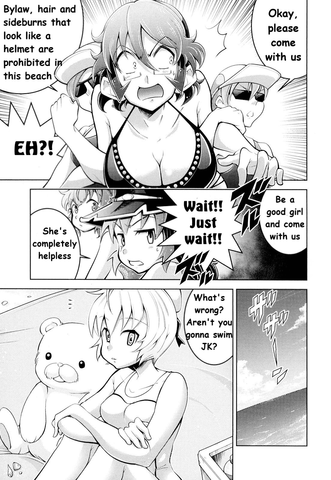 Otokojuku Side Story: Crimson!! Women's Private School Chapter 8 page 6 - Chapter 8: Adventure!! Demon's Corpse Island Part 1
