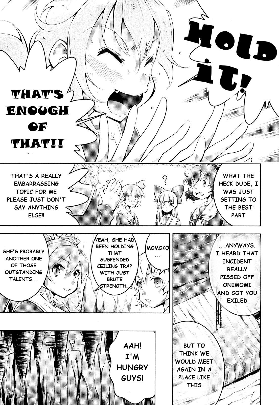 Otokojuku Side Story: Crimson!! Women's Private School Chapter 9 page 11 - Chapter 9: Adventure!! Demon's Corpse Island part 2