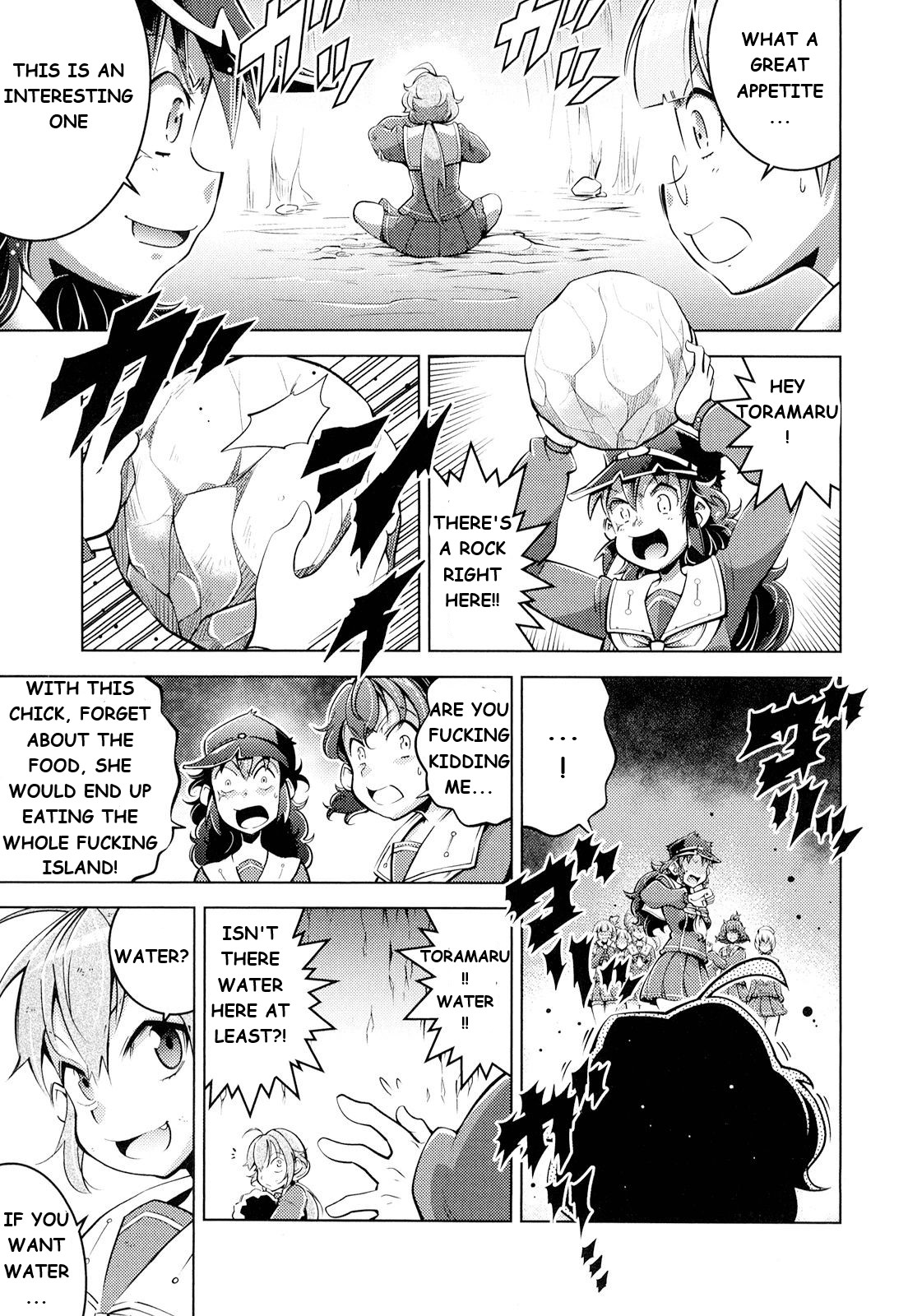 Otokojuku Side Story: Crimson!! Women's Private School Chapter 9 page 13 - Chapter 9: Adventure!! Demon's Corpse Island part 2