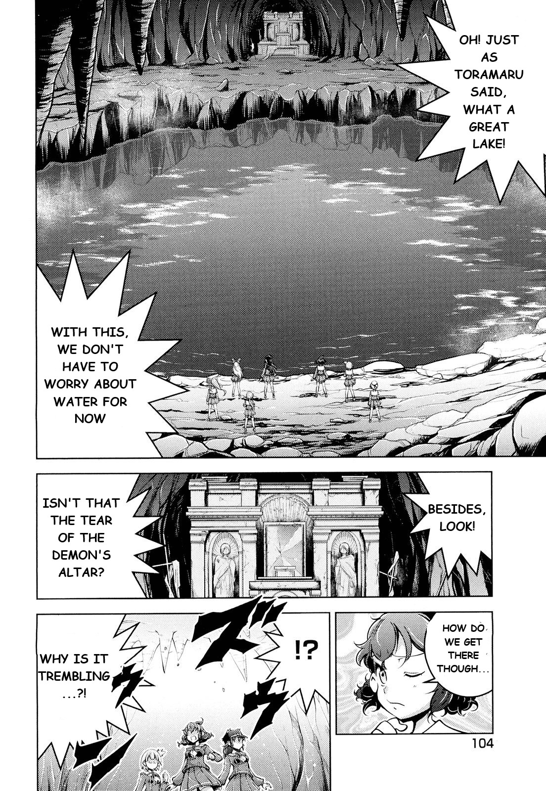 Otokojuku Side Story: Crimson!! Women's Private School Chapter 9 page 14 - Chapter 9: Adventure!! Demon's Corpse Island part 2