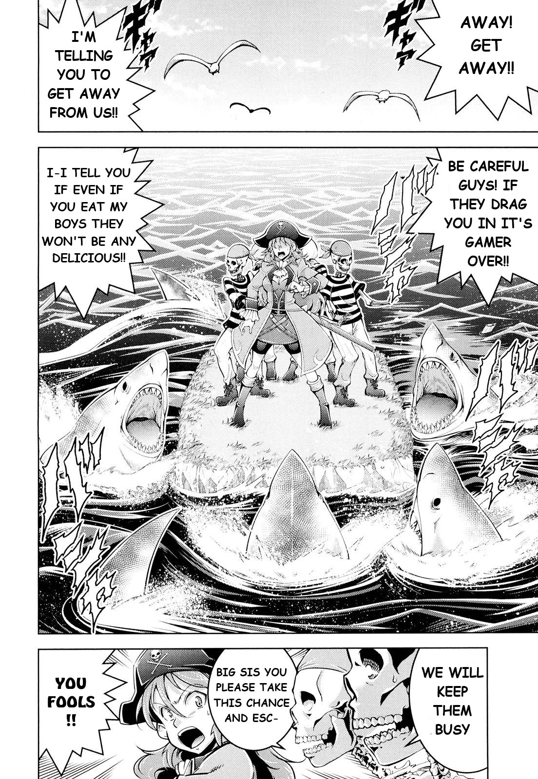 Otokojuku Side Story: Crimson!! Women's Private School Chapter 9 page 16 - Chapter 9: Adventure!! Demon's Corpse Island part 2