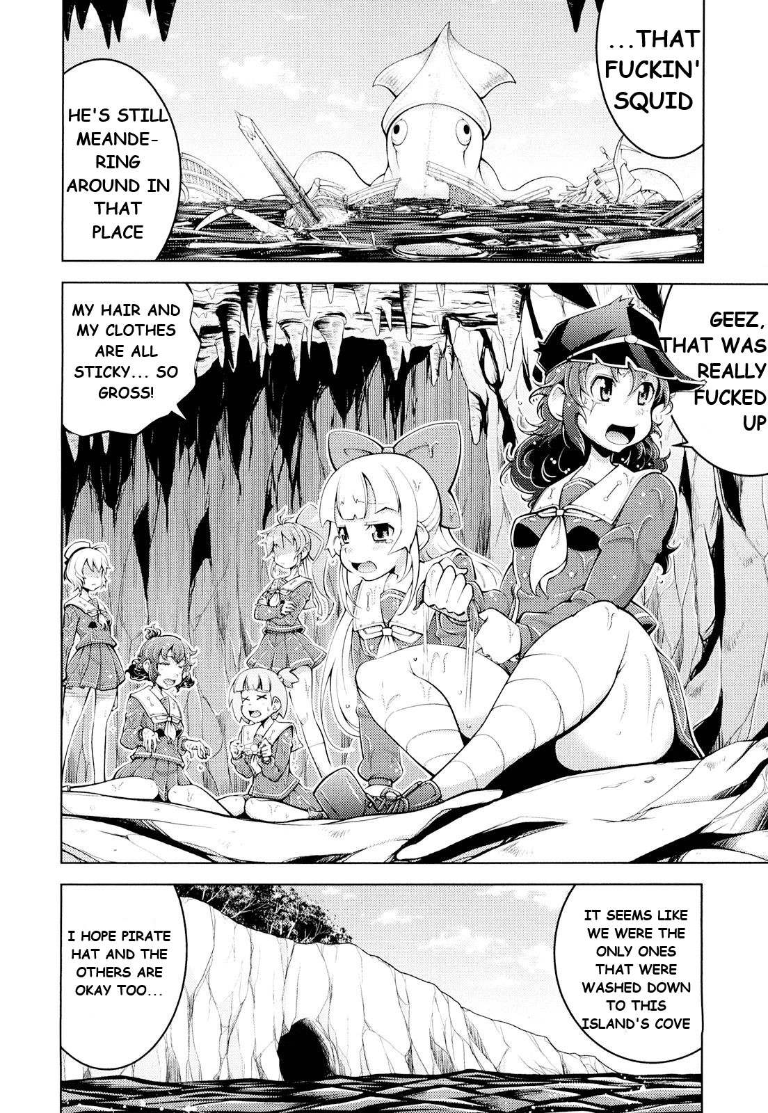 Otokojuku Side Story: Crimson!! Women's Private School Chapter 9 page 4 - Chapter 9: Adventure!! Demon's Corpse Island part 2