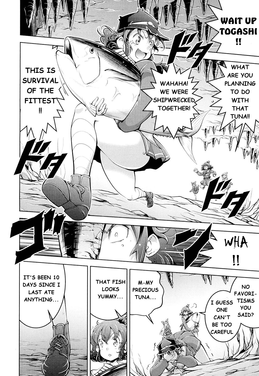 Otokojuku Side Story: Crimson!! Women's Private School Chapter 9 page 6 - Chapter 9: Adventure!! Demon's Corpse Island part 2
