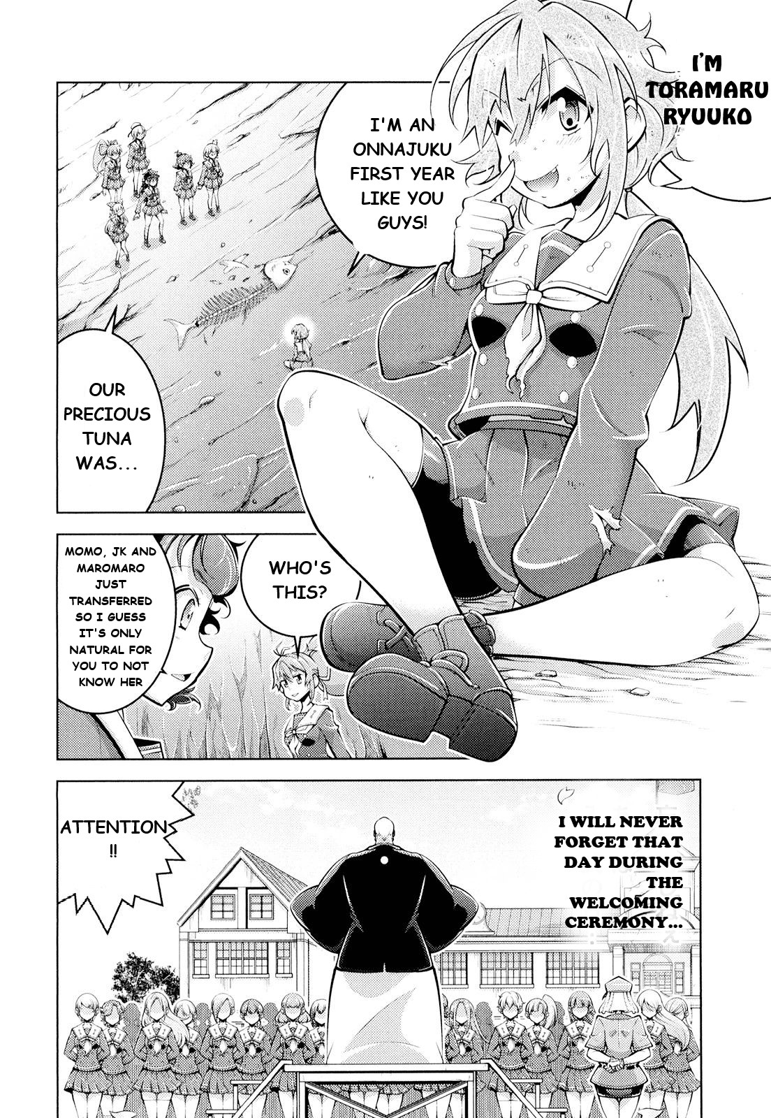 Otokojuku Side Story: Crimson!! Women's Private School Chapter 9 page 8 - Chapter 9: Adventure!! Demon's Corpse Island part 2