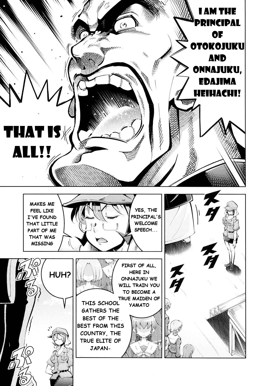 Otokojuku Side Story: Crimson!! Women's Private School Chapter 9 page 9 - Chapter 9: Adventure!! Demon's Corpse Island part 2