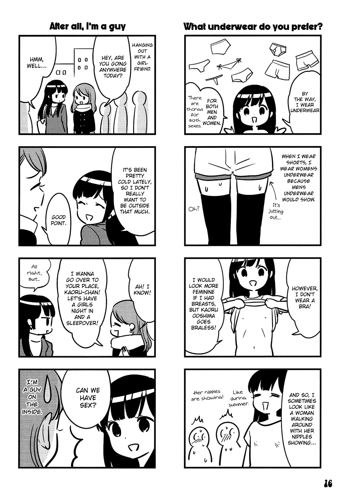 Otokonoko Doushi Renai Chuu. Chapter 1 page 17 - Chapter 1: The Daily Life of Girlyboy Kaoru Ooshima