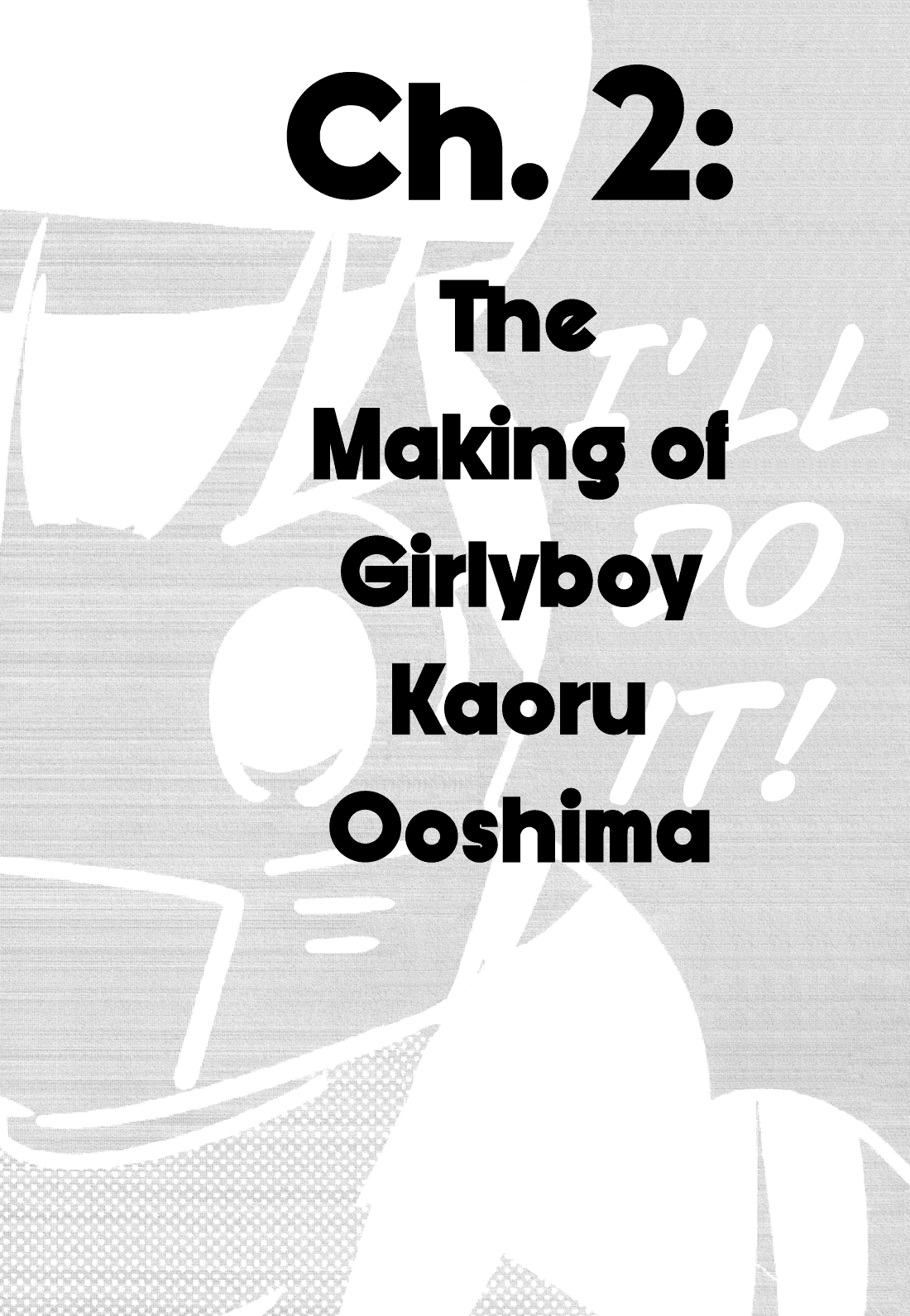 Otokonoko Doushi Renai Chuu. Chapter 2 page 2 - Chapter 2: The Making of Girlyboy Kaoru Ooshima
