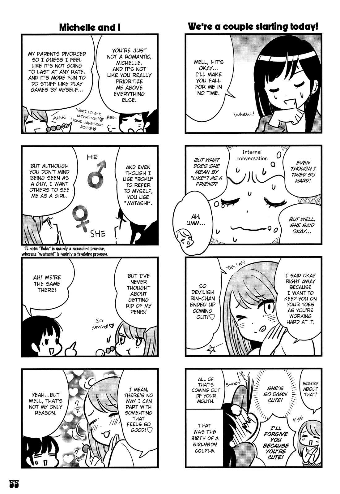 Otokonoko Doushi Renai Chuu. Chapter 3 page 16 - Chapter 3: Girlyboys in Love. (Part 1)