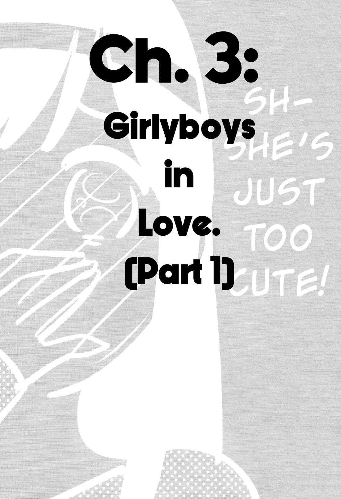Otokonoko Doushi Renai Chuu. Chapter 3 page 2 - Chapter 3: Girlyboys in Love. (Part 1)