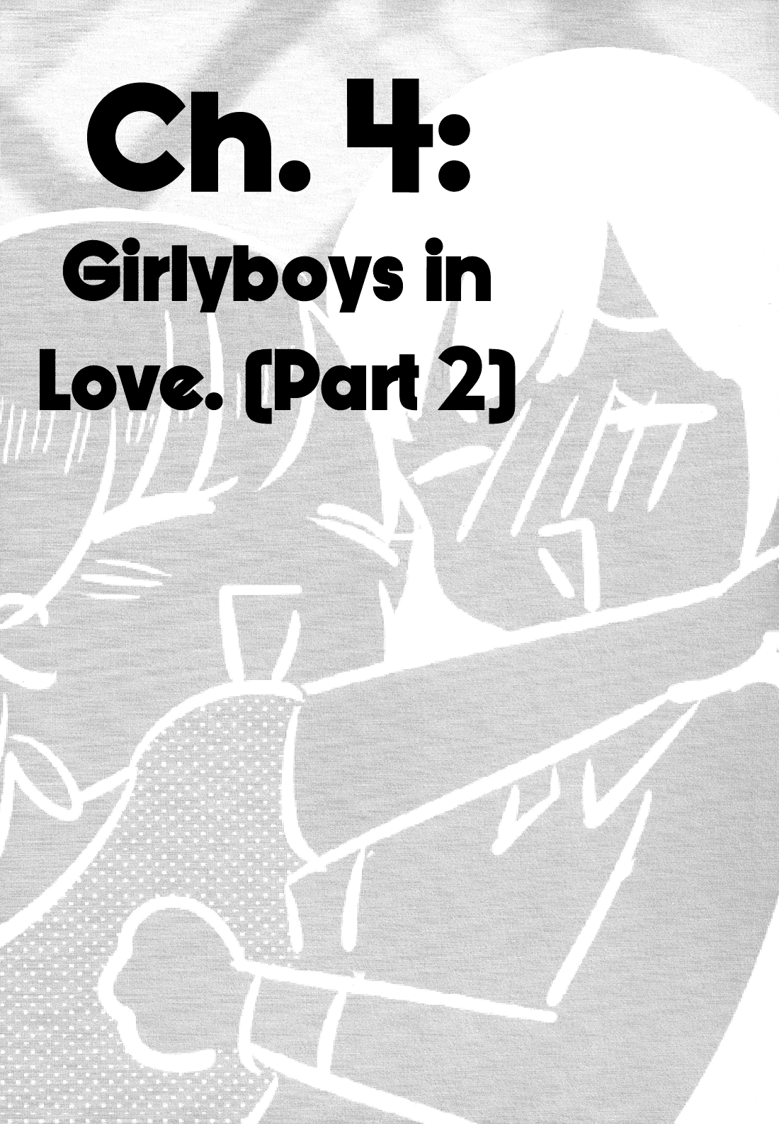 Otokonoko Doushi Renai Chuu. Chapter 4 page 2 - Chapter 4: Girlyboys in Love. (Part 2)