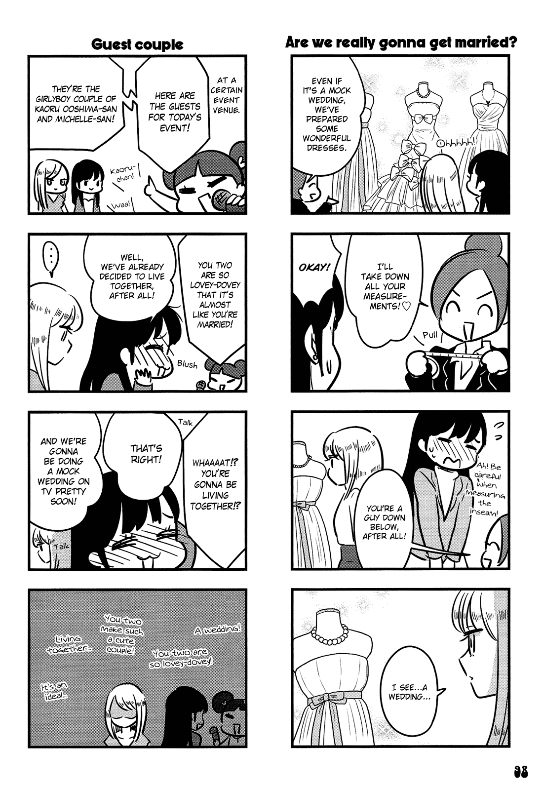 Otokonoko Doushi Renai Chuu. Chapter 4 page 7 - Chapter 4: Girlyboys in Love. (Part 2)