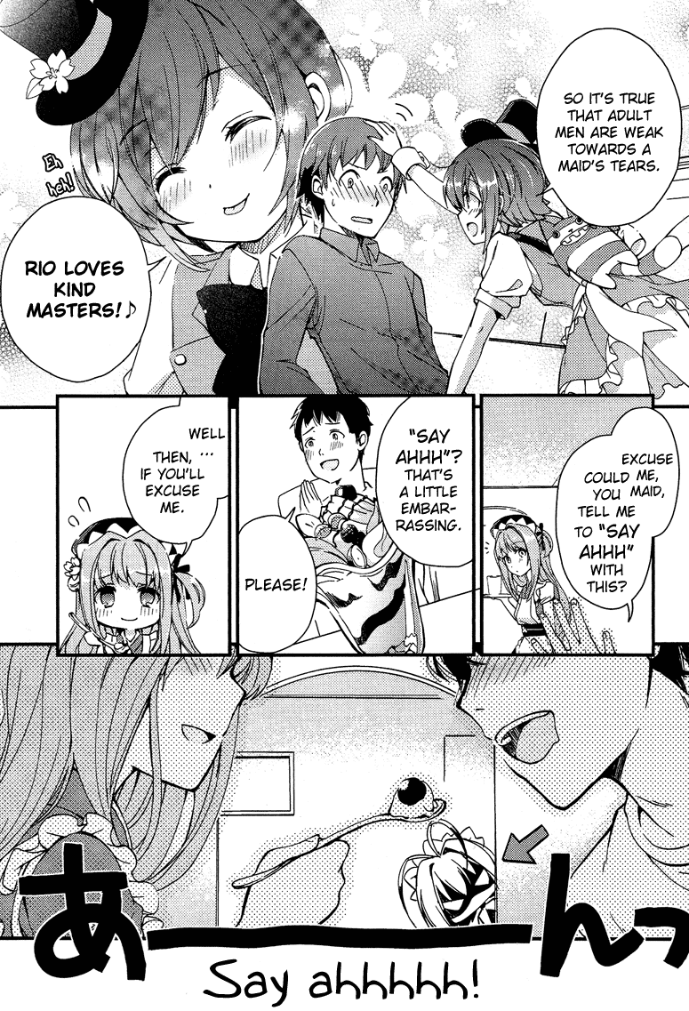 Otokonoko wa Maid Fuku ga Osuki!? Chapter 1 page 15 - Chapter 1: Open Today! Cherry Girls is Booming
