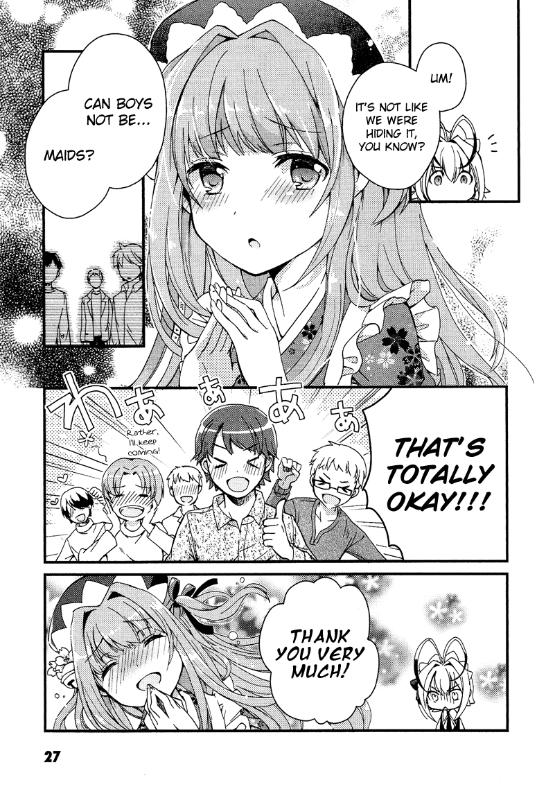 Otokonoko wa Maid Fuku ga Osuki!? Chapter 1 page 29 - Chapter 1: Open Today! Cherry Girls is Booming