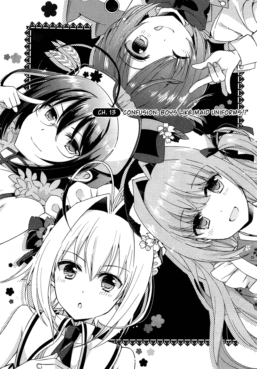 Otokonoko wa Maid Fuku ga Osuki!? Chapter 13 page 4 - Chapter 13: Confusion: Boys Like Maid Uniforms!?