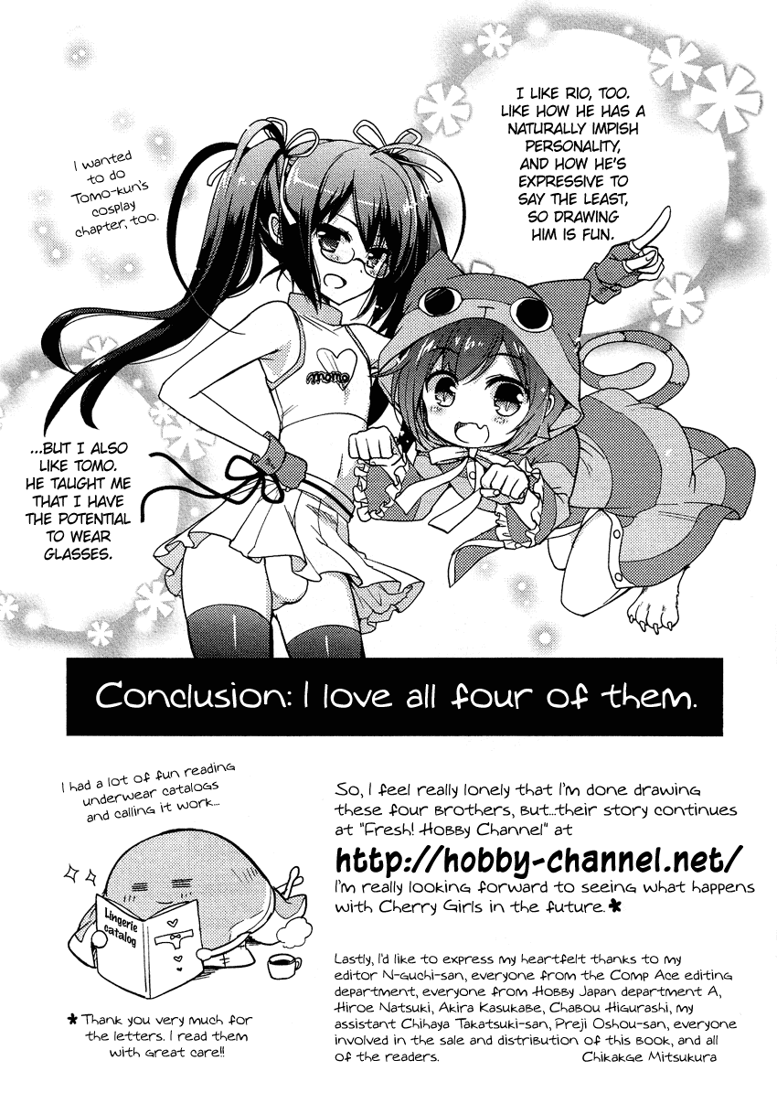 Otokonoko wa Maid Fuku ga Osuki!? Chapter 14 page 28 - Chapter 14: Welcome Home! Cherry Girls is Always Here [End]