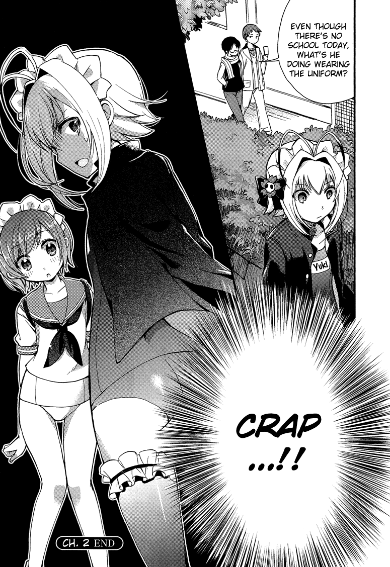 Otokonoko wa Maid Fuku ga Osuki!? Chapter 2 page 21 - Chapter 2: Ba-dump! There's A Lot Happening in Town