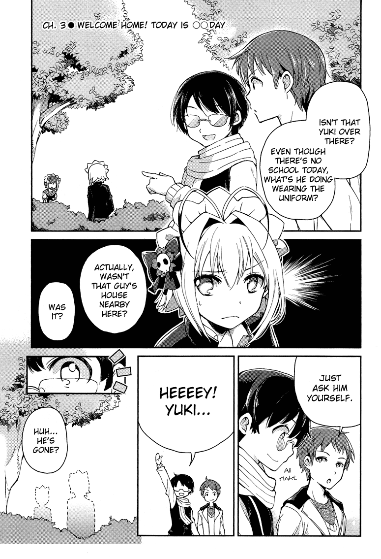 Otokonoko wa Maid Fuku ga Osuki!? Chapter 3 page 2 - Chapter 3: Welcome Home! Today is OO Day