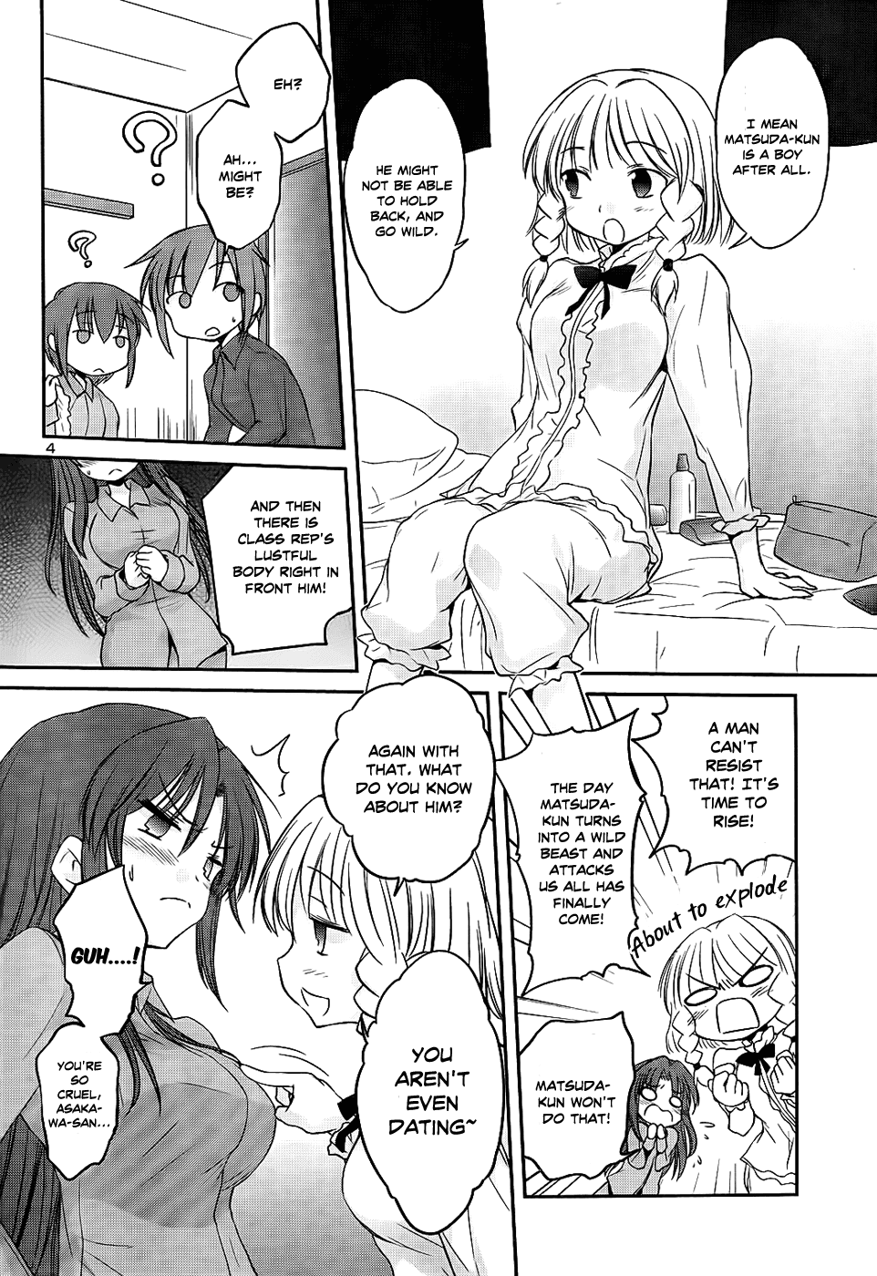 Otomari Honey Chapter 17 page 7 - Chapter 17: The Breast I Can Touch, The Breast I Can't Touch