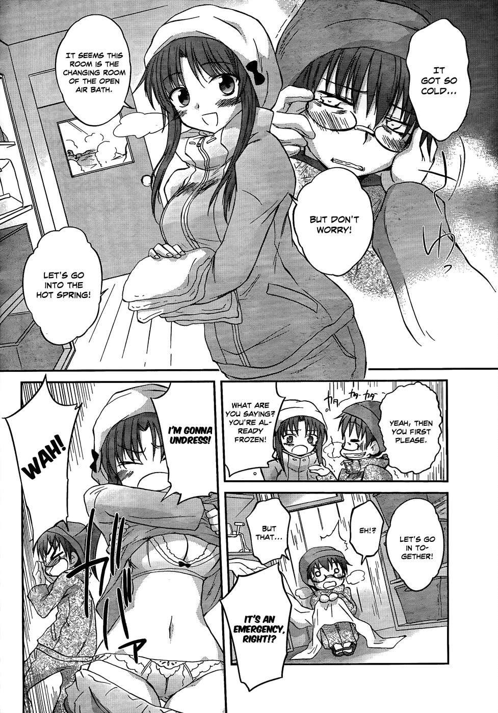 Otomari Honey Chapter 18 page 21 - Chapter 18: Emergency! Mixed Bathing Hot Spring