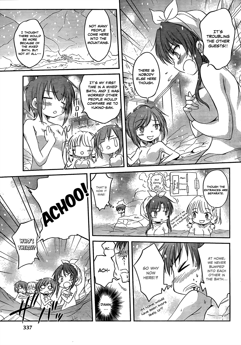 Otomari Honey Chapter 18 page 6 - Chapter 18: Emergency! Mixed Bathing Hot Spring