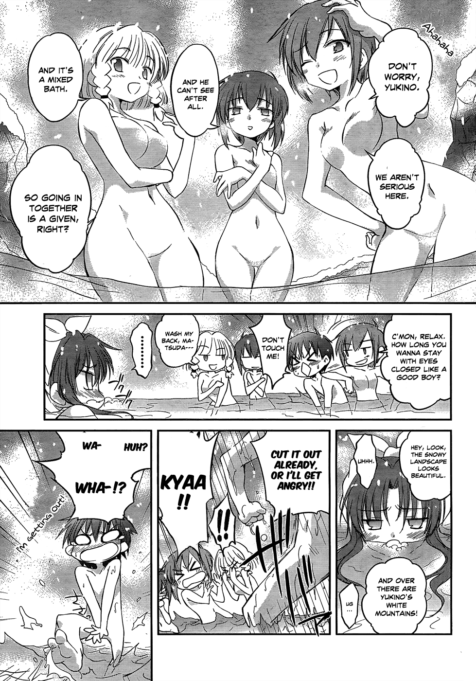 Otomari Honey Chapter 18 page 8 - Chapter 18: Emergency! Mixed Bathing Hot Spring