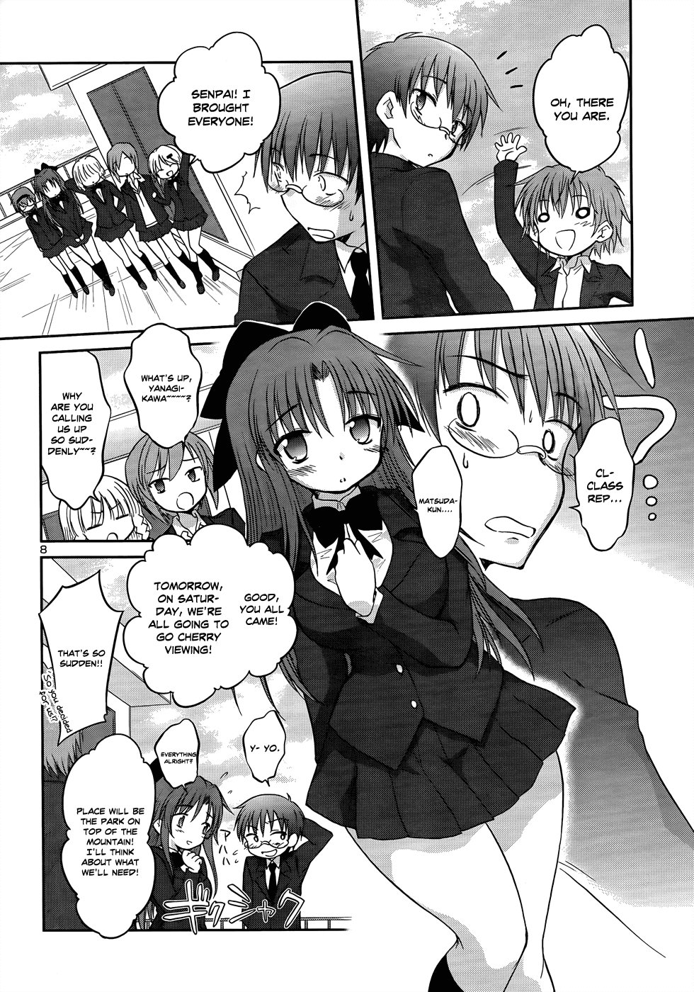 Otomari Honey Chapter 19 page 11 - Chapter 19: Cherry Blossom Viewing with the Others.