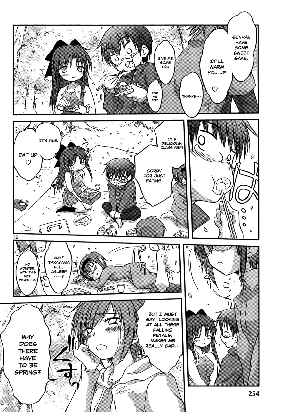 Otomari Honey Chapter 19 page 21 - Chapter 19: Cherry Blossom Viewing with the Others.