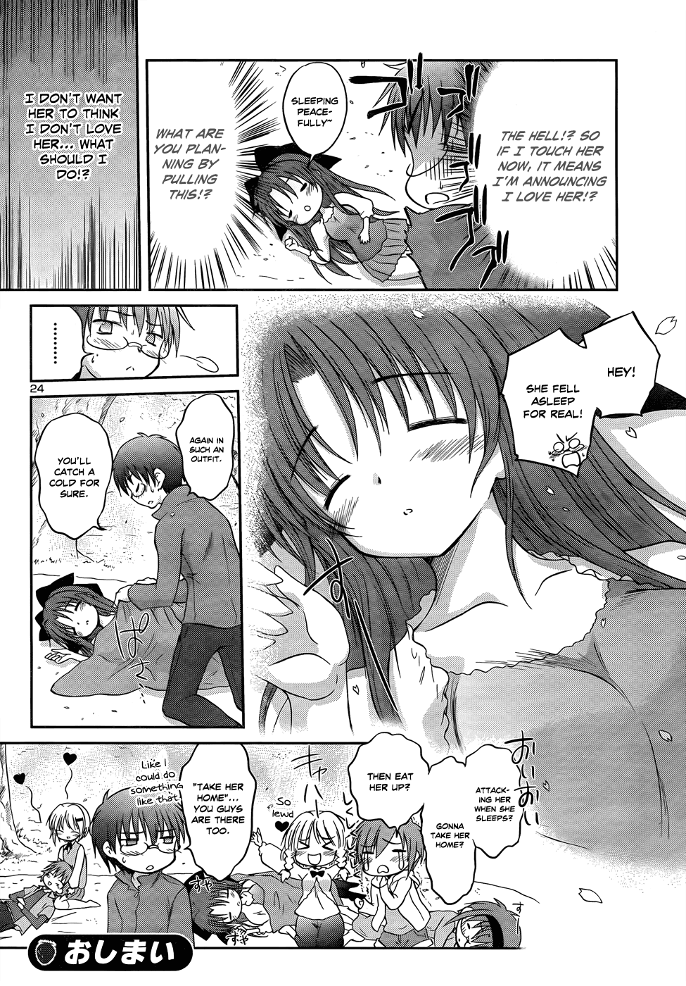 Otomari Honey Chapter 19 page 27 - Chapter 19: Cherry Blossom Viewing with the Others.