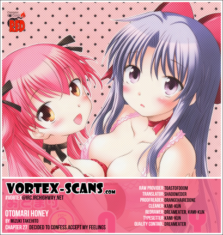 Otomari Honey Chapter 27 page 1 - Chapter 27: Decided to Confess. Accept my Feelings.